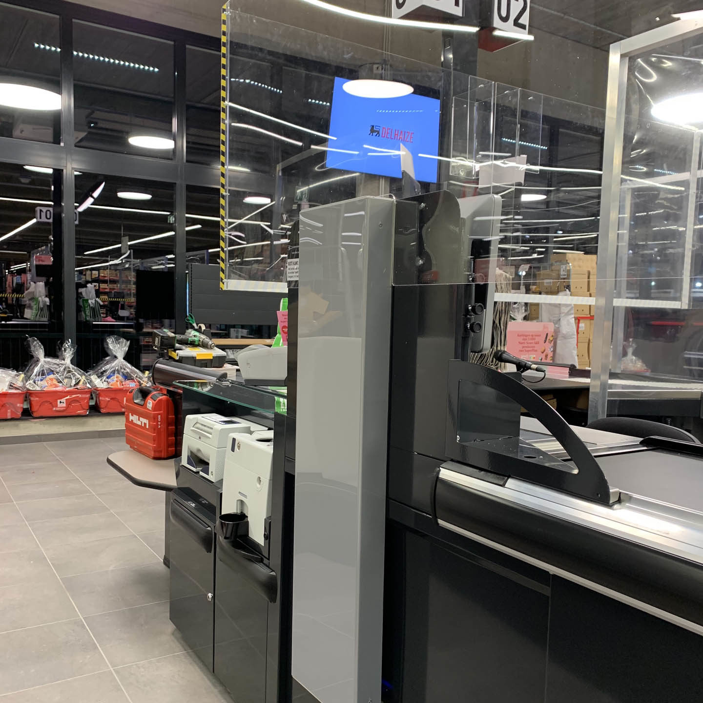 Artikelbeveiliging antenne Delhaize Ekeren