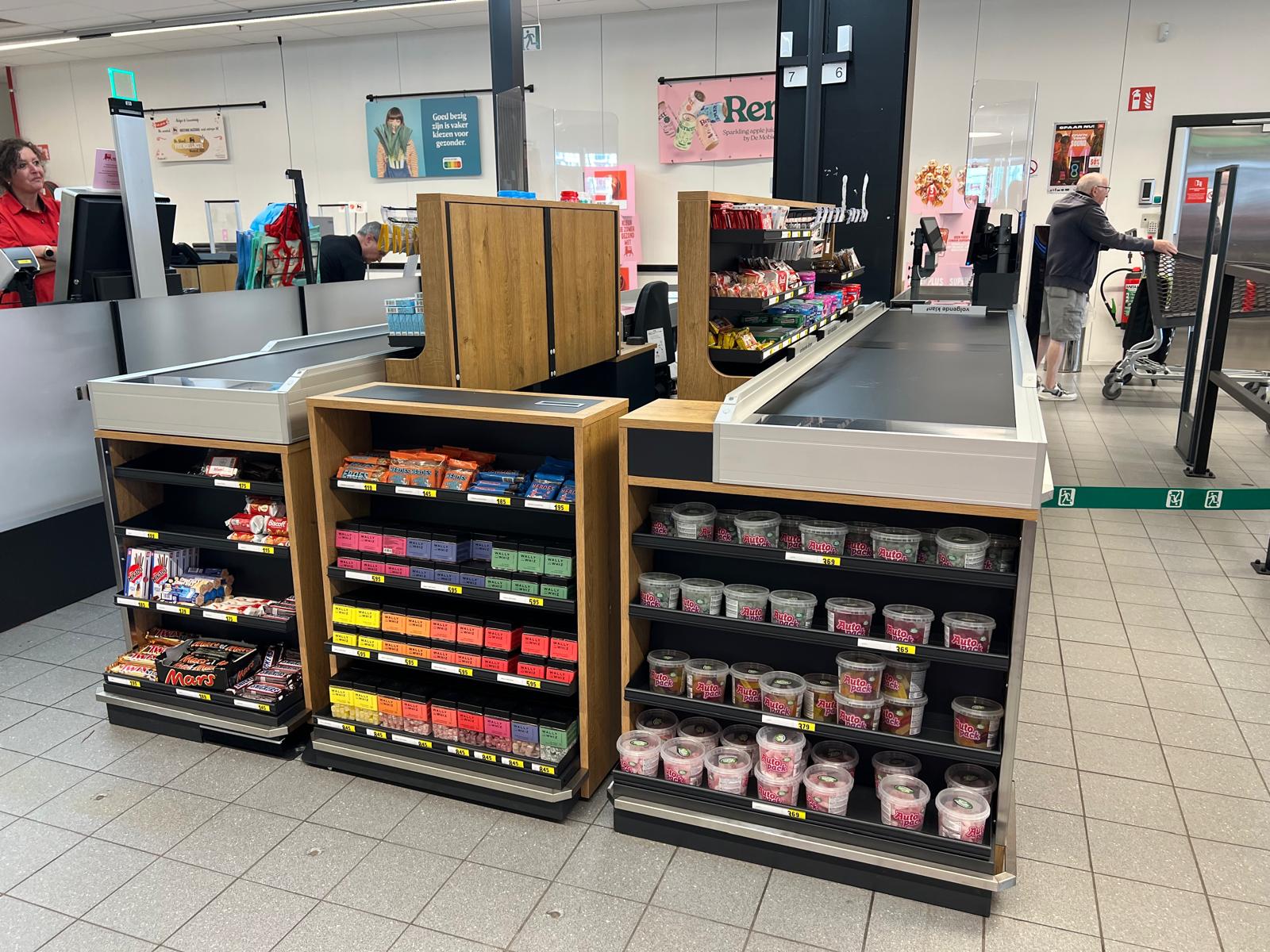 Premium kassa Delhaize Hazegras Oostende